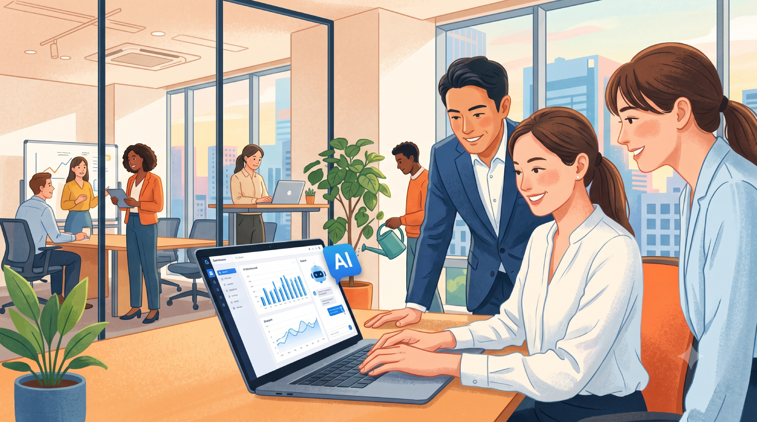 研修で実感したリアルな変化!ビジネスに直結するAIの使い方とは?